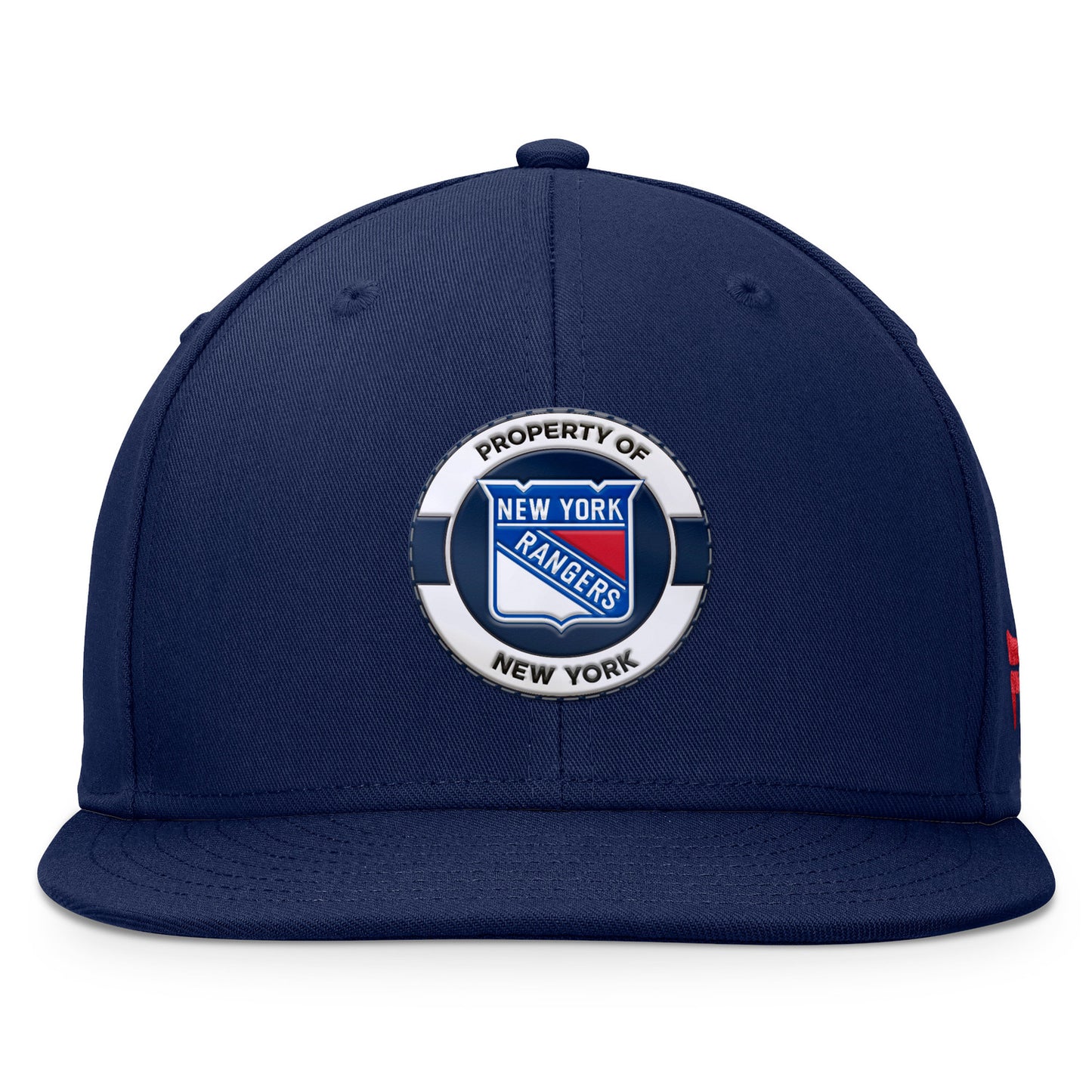 Fanatics Rangers Authentic Pro 24-25 Practice Snapback In Navy - Front View