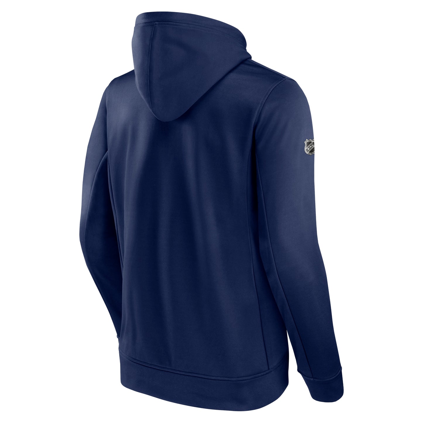 Fanatics Rangers 23-24 Authentic Pro Poly Fleece Hoodie - Back View