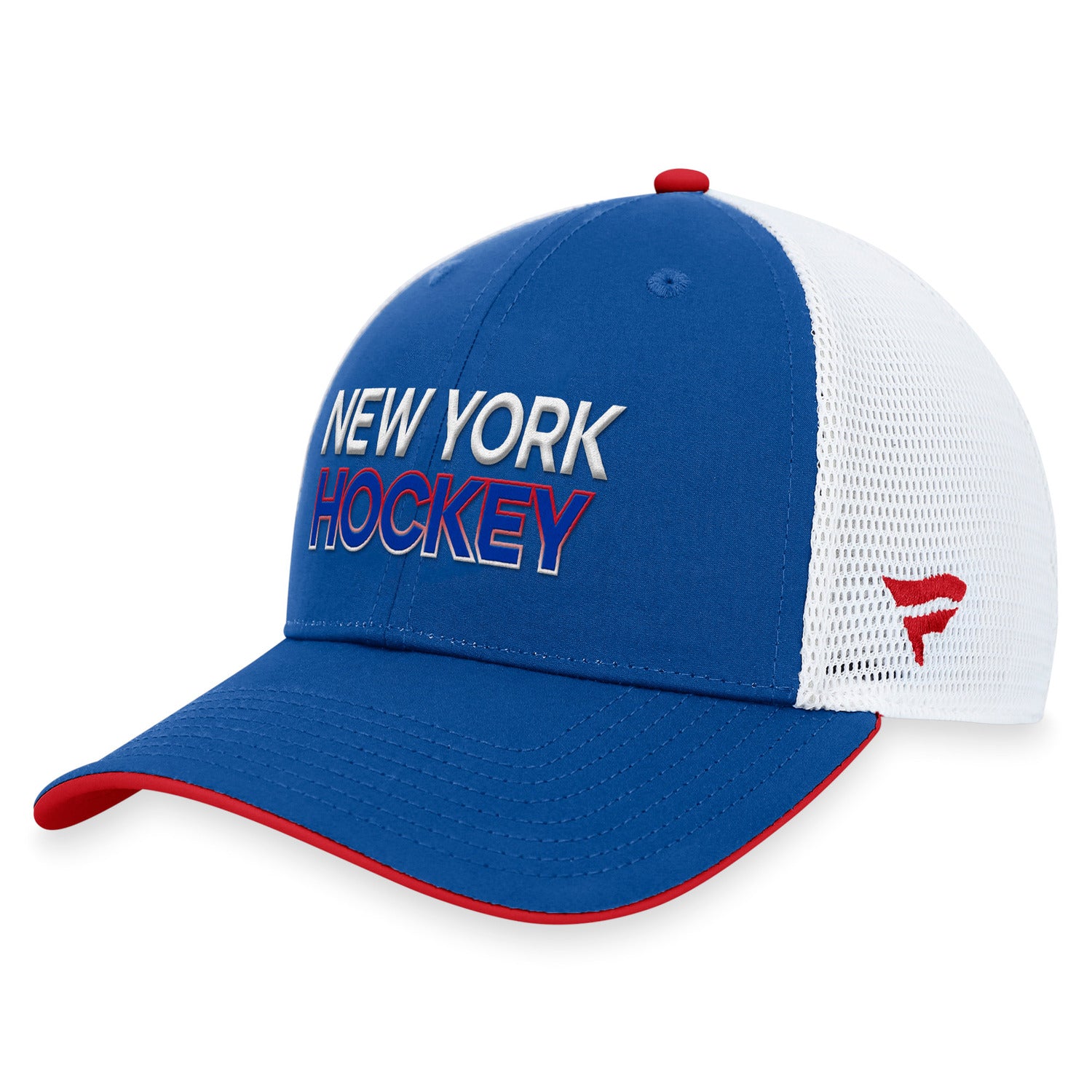 Fanatics Rangers 23-24 Authentic Pro Rink Trucker - Angled Left View