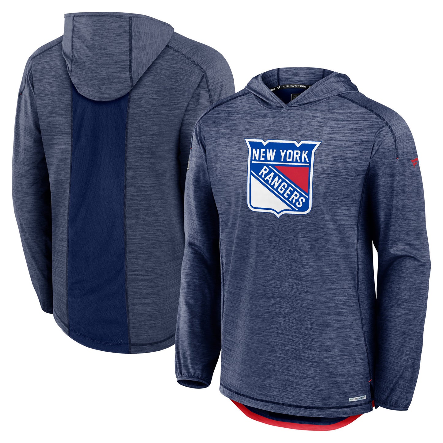 Fanatics Rangers 24-25 Authentic Pro Rink Lightweight Hoodie