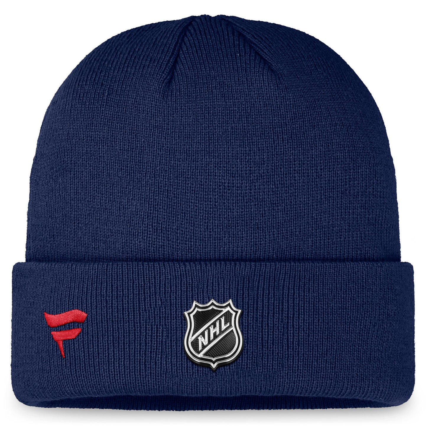 Fanatics Rangers Authentic Pro 24-25 Practice Beanie In Navy - Back View