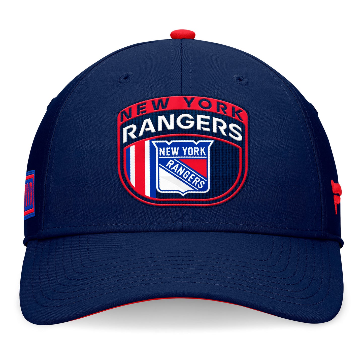 Fanatics Rangers Authentic Pro 2024 Draft Structured Stretch In Navy - Front View