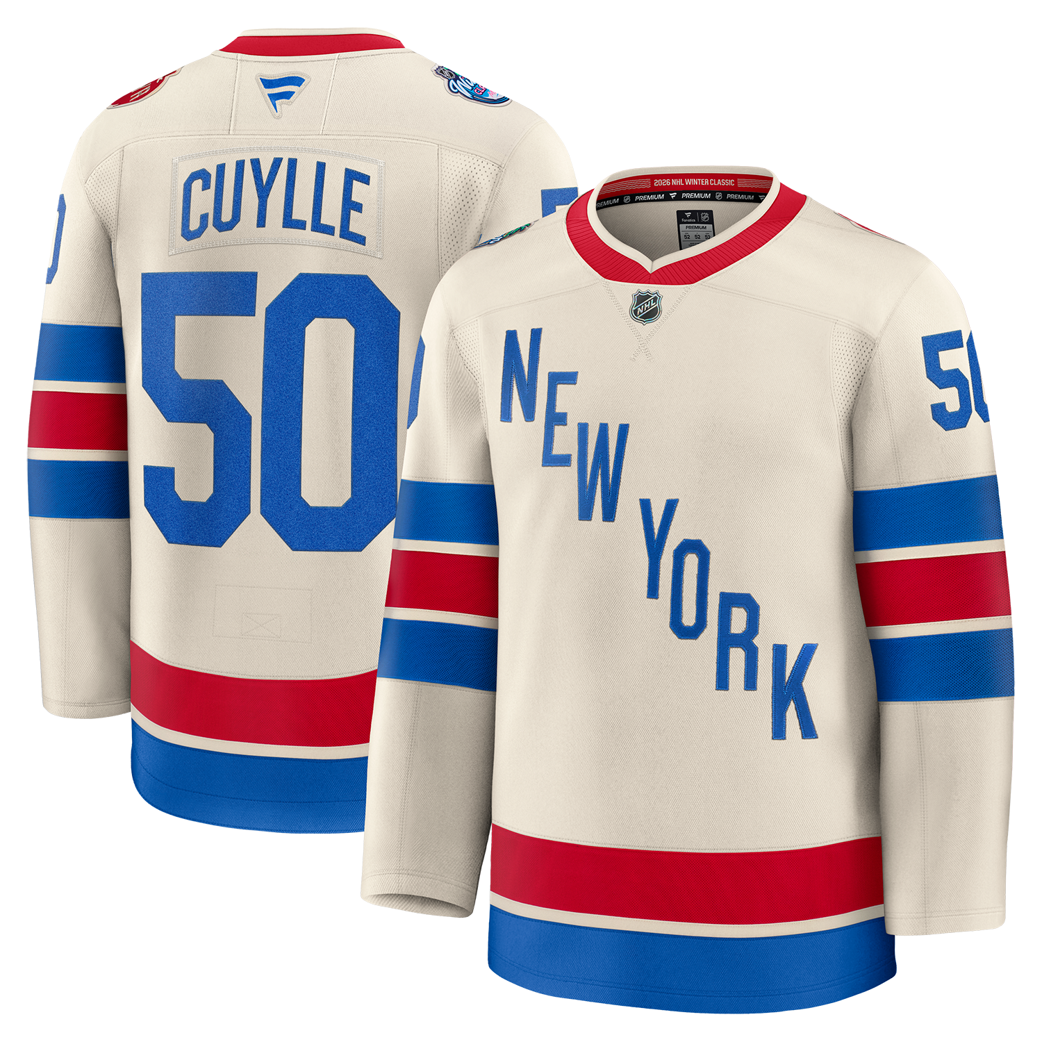 Will Cuylle Fanatics Premium 2026 Winter Classic Jersey – Shop