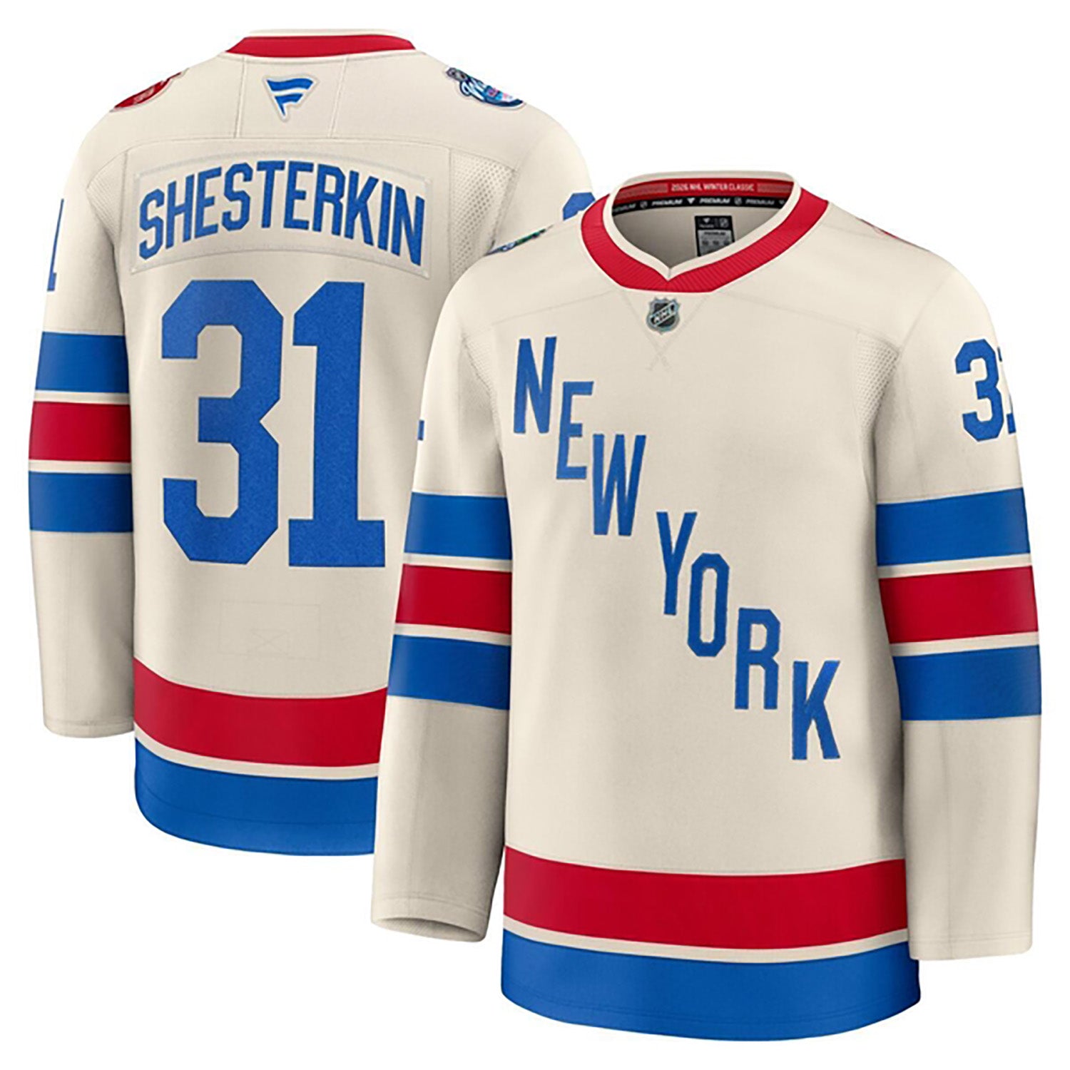 Igor Shesterkin Fanatics Premium 2026 Winter Classic Jersey – Shop
