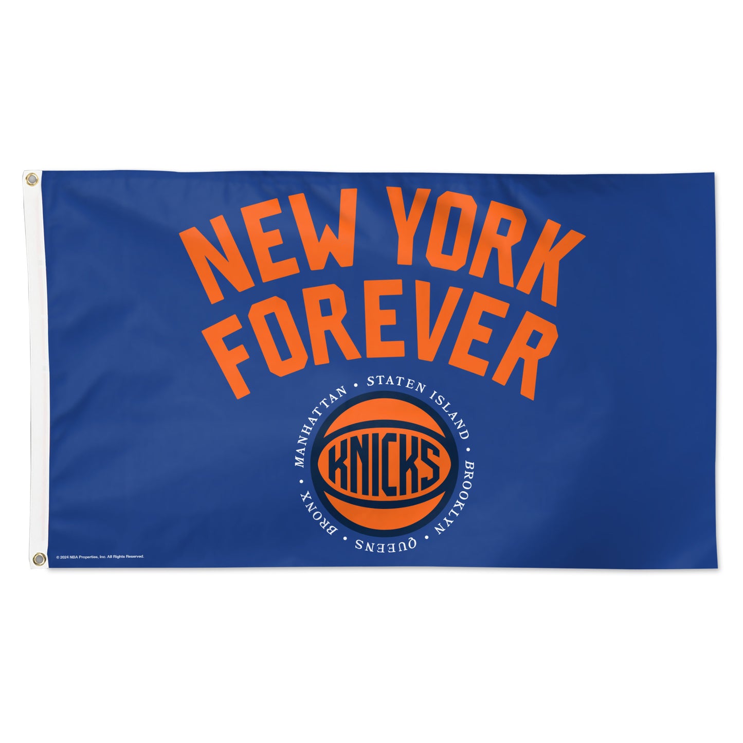 Wincraft Knicks New York Forever 3 x 5 Flag In Blue - Front View