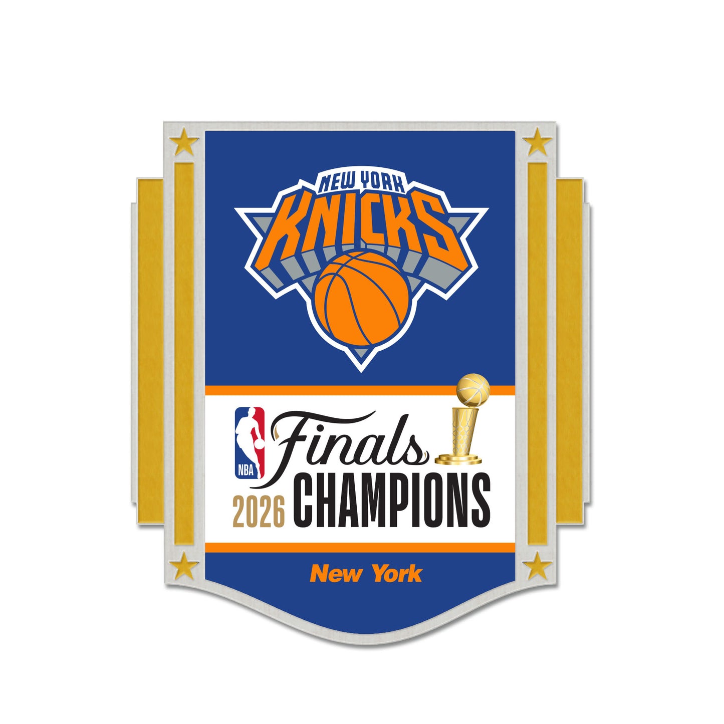Knicks 2026 NBA Champions Pin