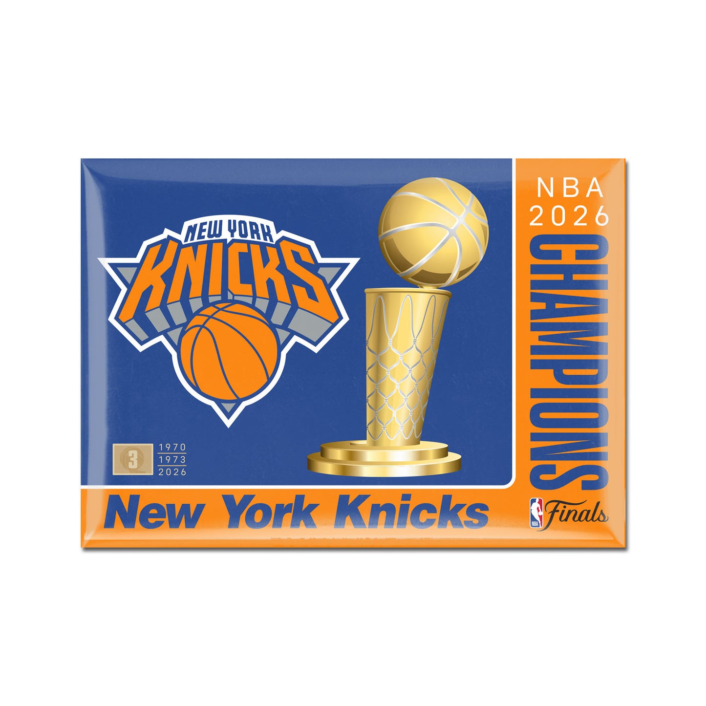 Knicks 2026 NBA Champions Magnet