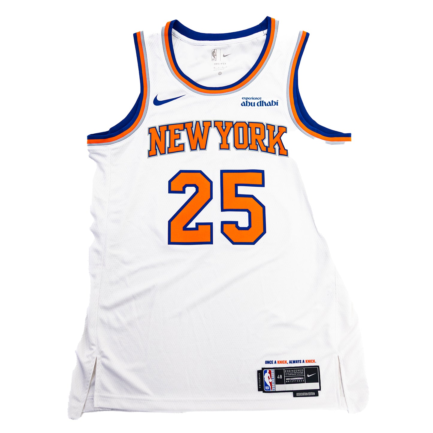 #25 Mikal Bridges Package- Autographed Player-Worn NBA Cup Warm-Up Shirt & Autographed Swingman Jersey