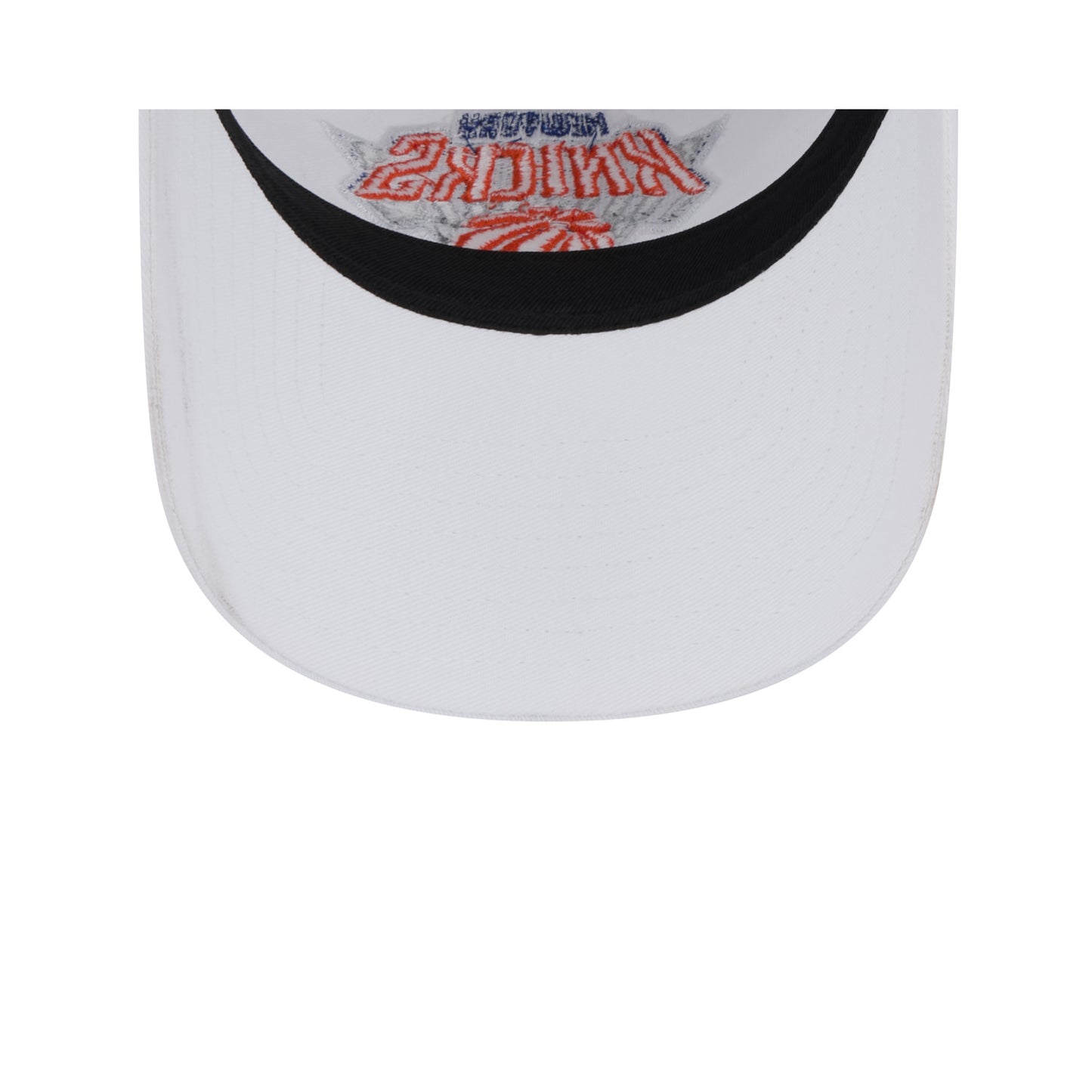 New Era Knicks Primary Logo White 920 Adjustable - Bill View