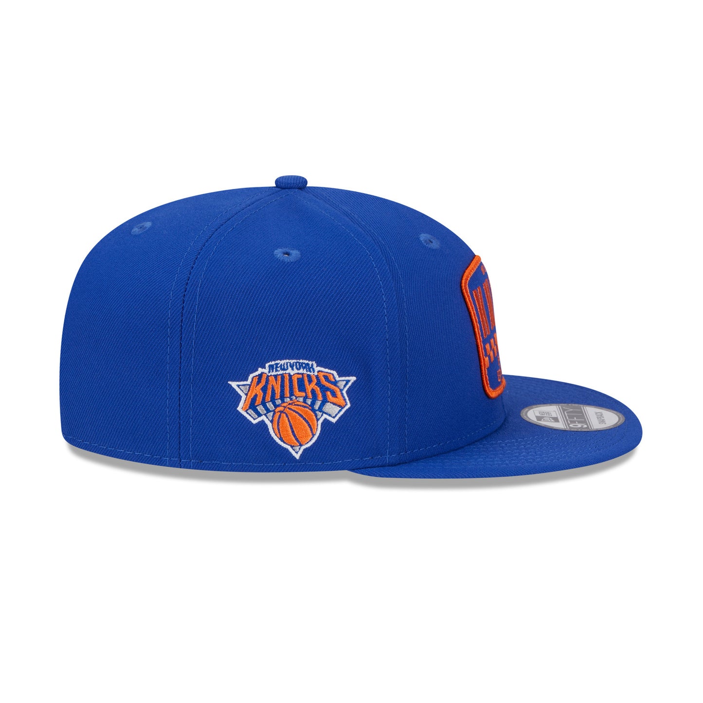 New Era Knicks Rally Drive 950 Snapback In Blue - Right View