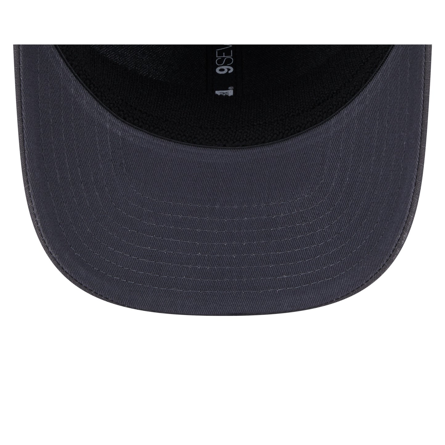 New Era Rangers Team Elevated Graphite 970 Stretch Snapback - Bill View