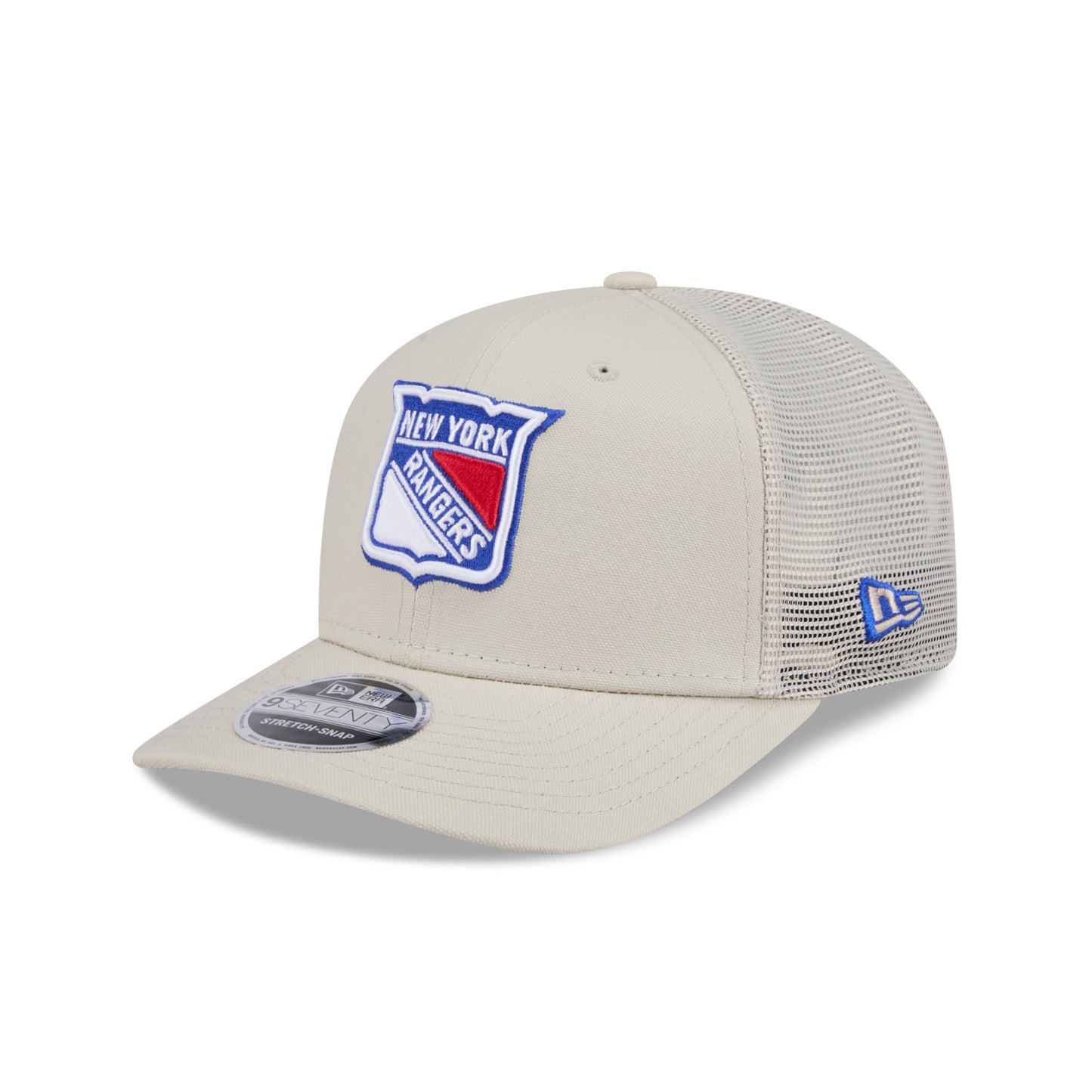 New Era Rangers Stone Canvas 970 Stretch Snapback