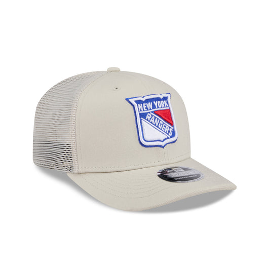 New Era Rangers Stone Canvas 970 Stretch Snapback