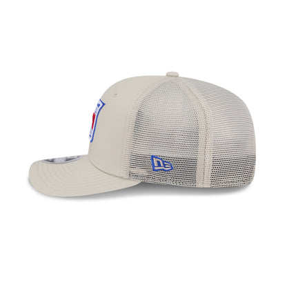 New Era Rangers Stone Canvas 970 Stretch Snapback