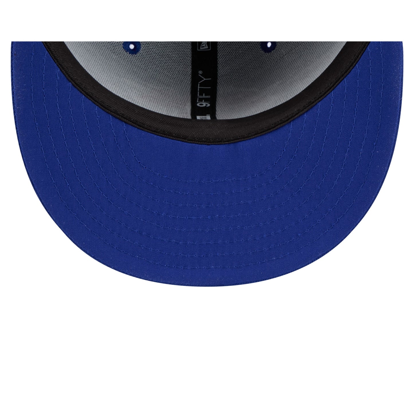 New Era Knicks Alpha Collection 950 Snapback In Blue - Bill View