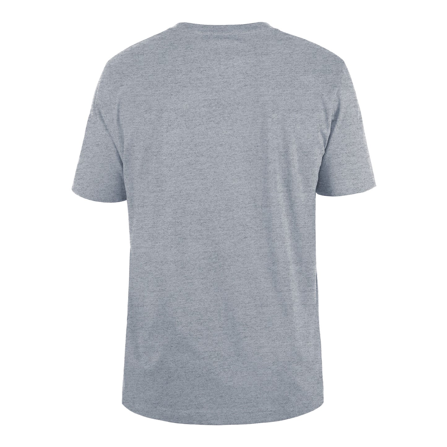 New Era Rangers Sport Classic Satin Letter Tee In Grey - Back View