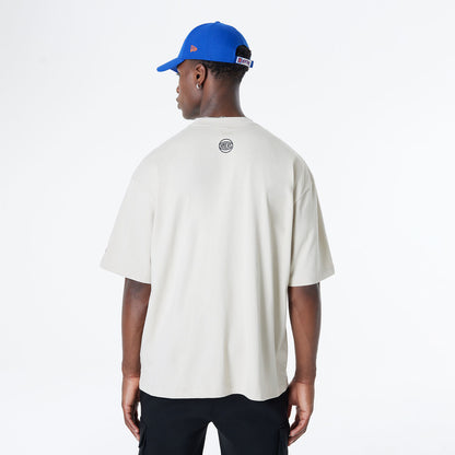 New Era Knicks Bristol Studios Stone Tee