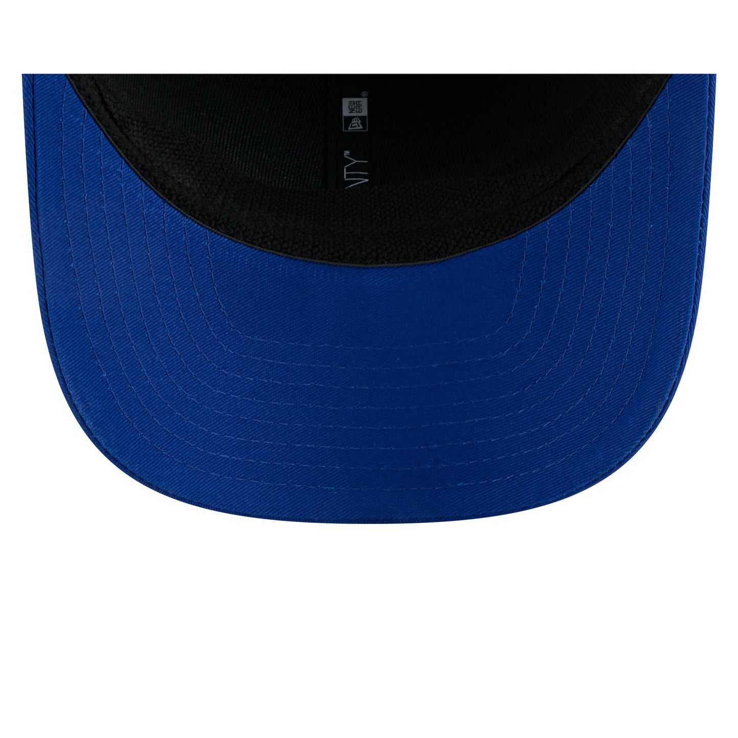 New Era Rangers Adventure Circle Patch 970 Stretch Snap In Blue - Bill View