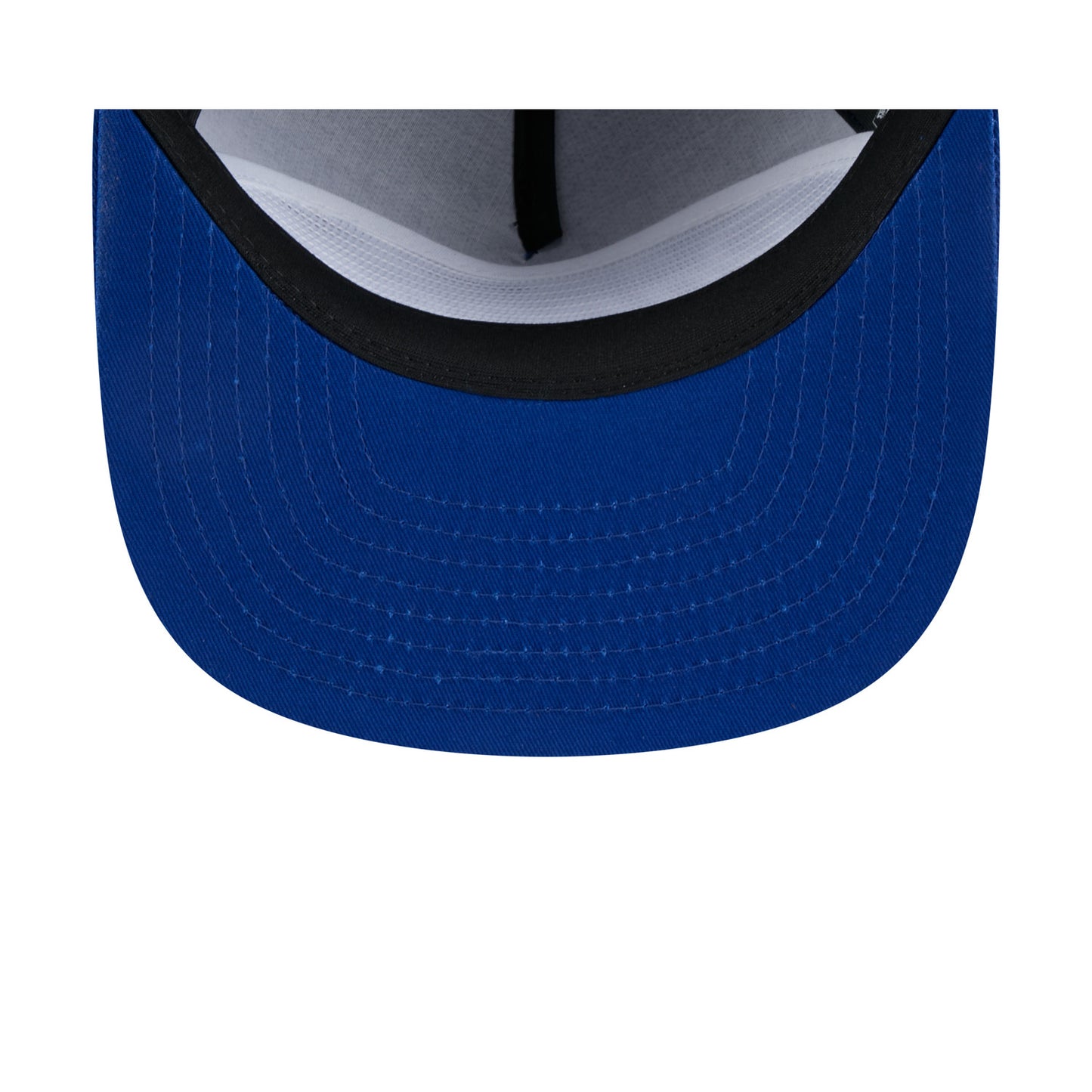 New Era Rangers Adventure Team Text Golfer Snapback In Blue - Bill View