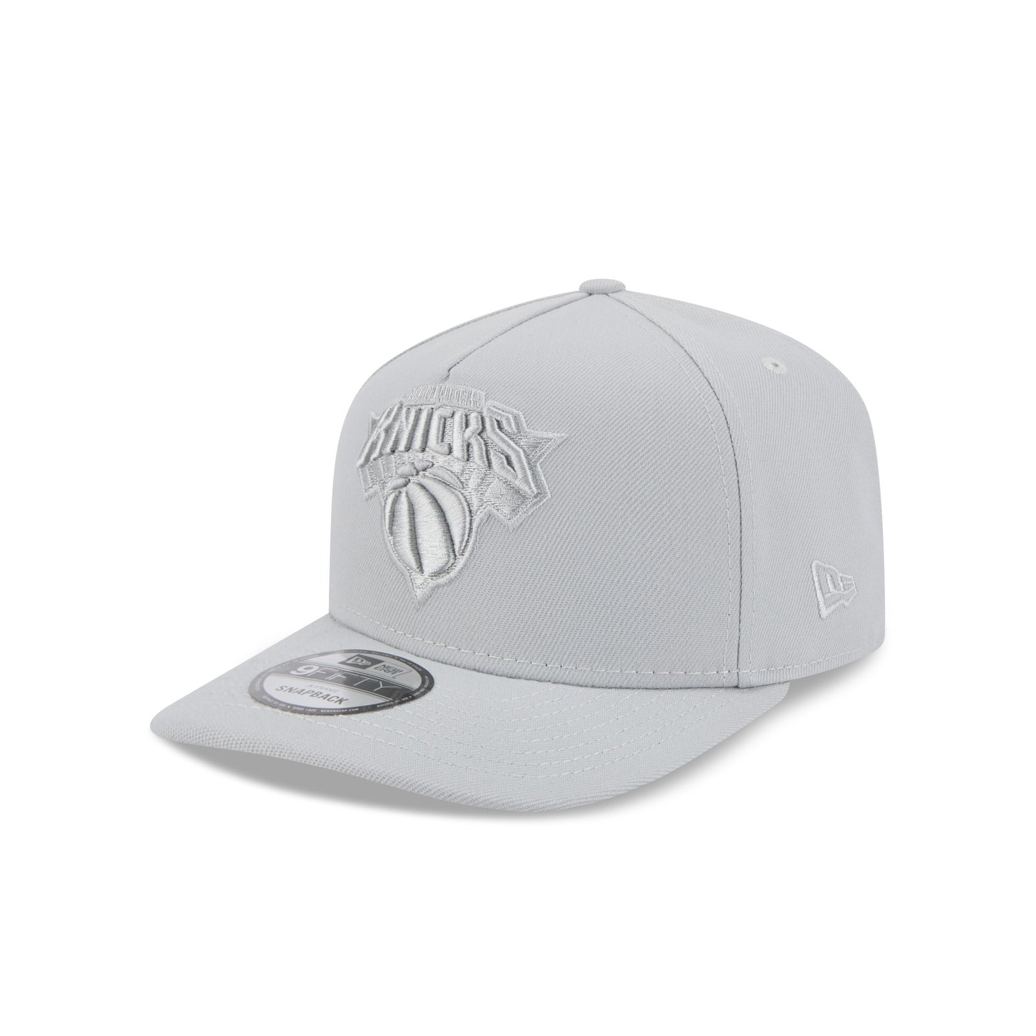 New Era Knicks Color Pack Tonal Silver Pre-Curve 950 A Frame