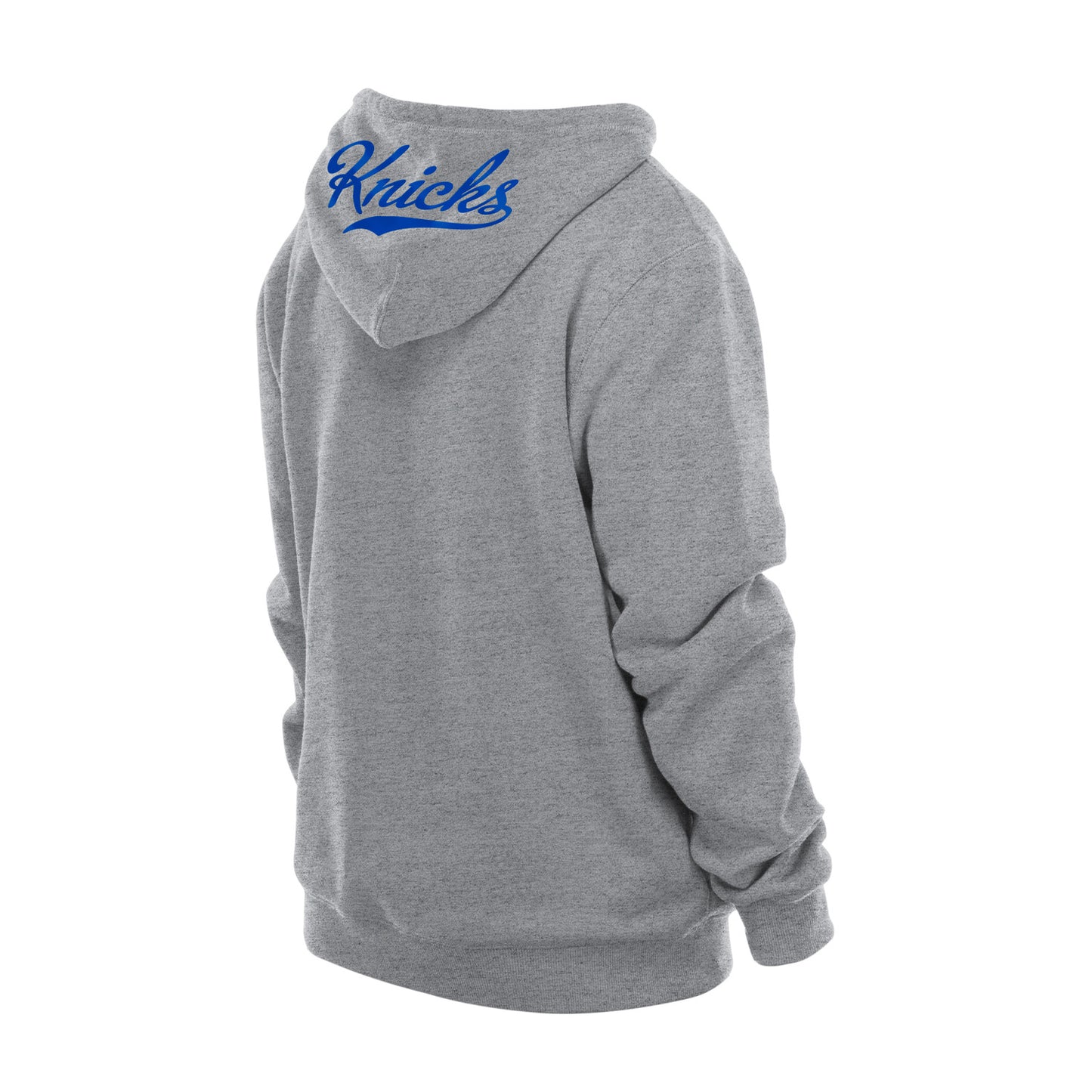 New Era Knicks Ball Logo Grey Hoodie - Back View 2