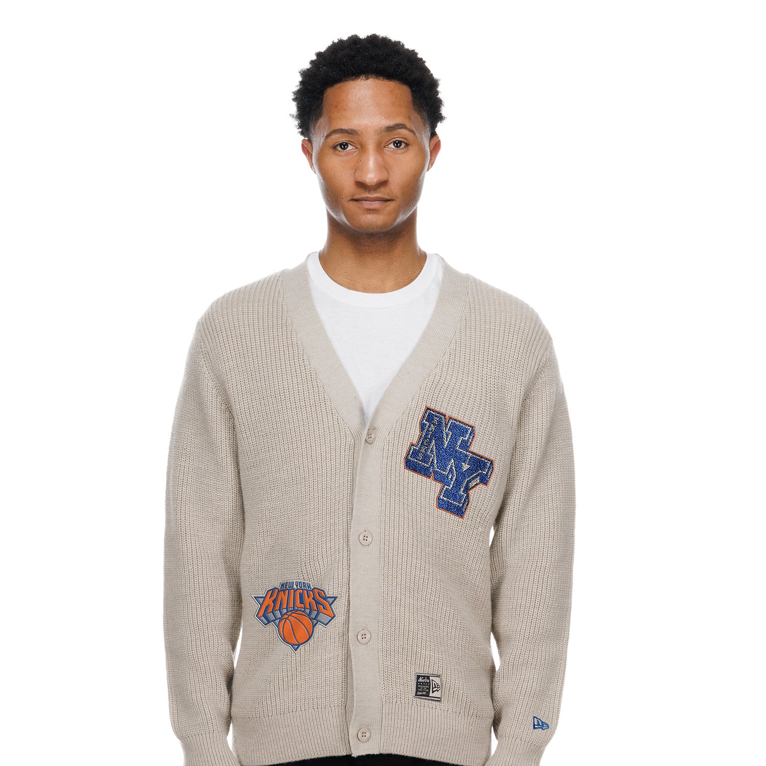 New Era Knicks Stone Cardigan Sweater – Shop Madison Square Garden