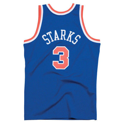 New York Knicks Legends Package - Autographed John Starks Jersey and Basketball