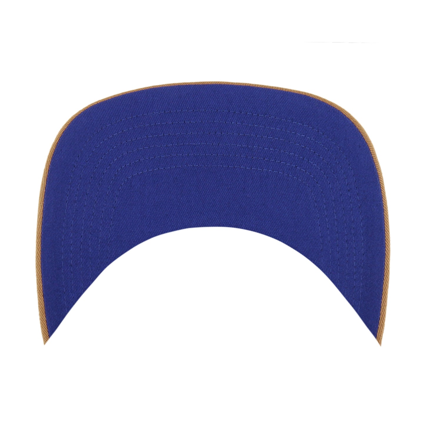 '47 Brand Rangers Barnes Hitch Snapback - Under Visor View