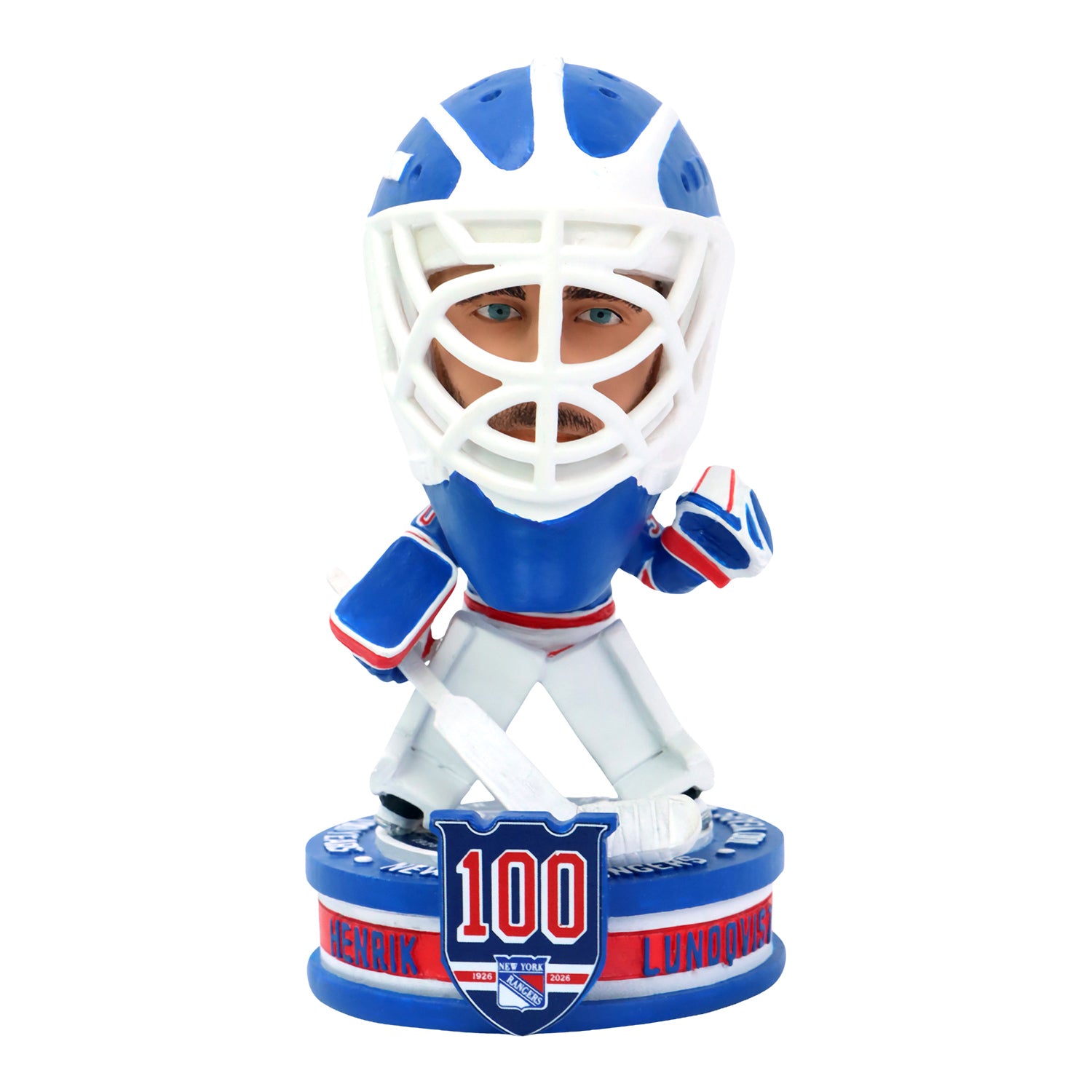 Henrik Lundqvist Rangers Exclusive Centennial Edition Bobblehead