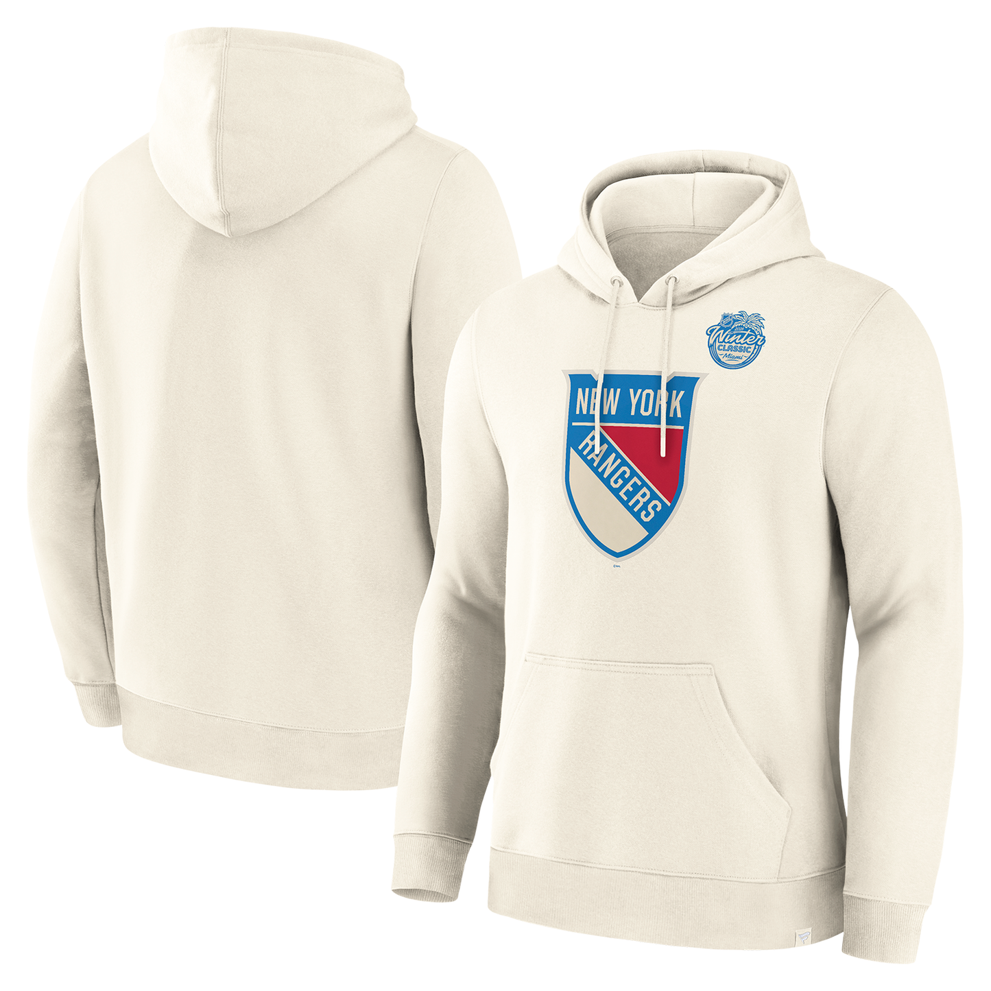 Fanatics Rangers Winter Classic Primary Logo Hoodie