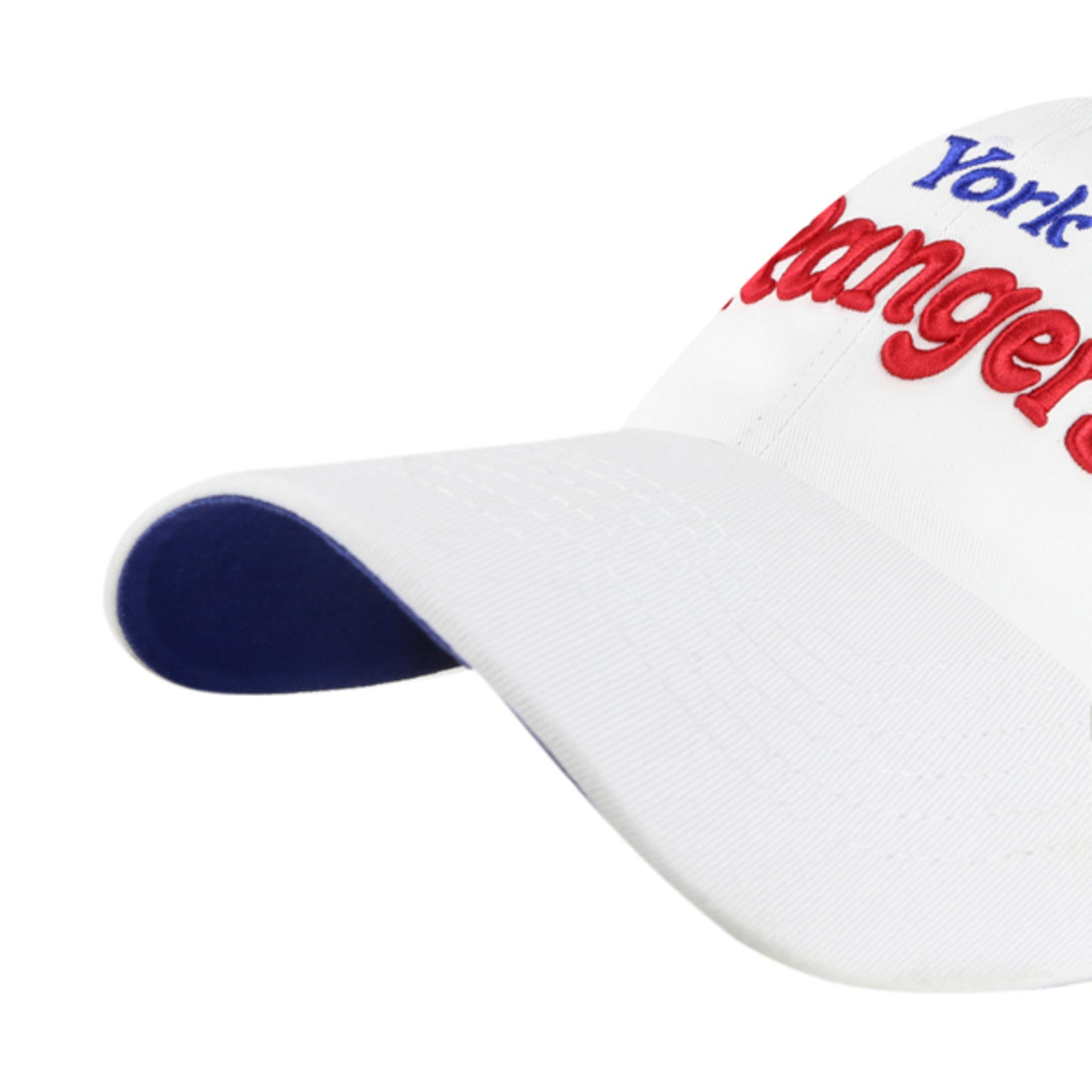 Women's '47 Brand Rangers Pensacola Clean Up In White - Bill View