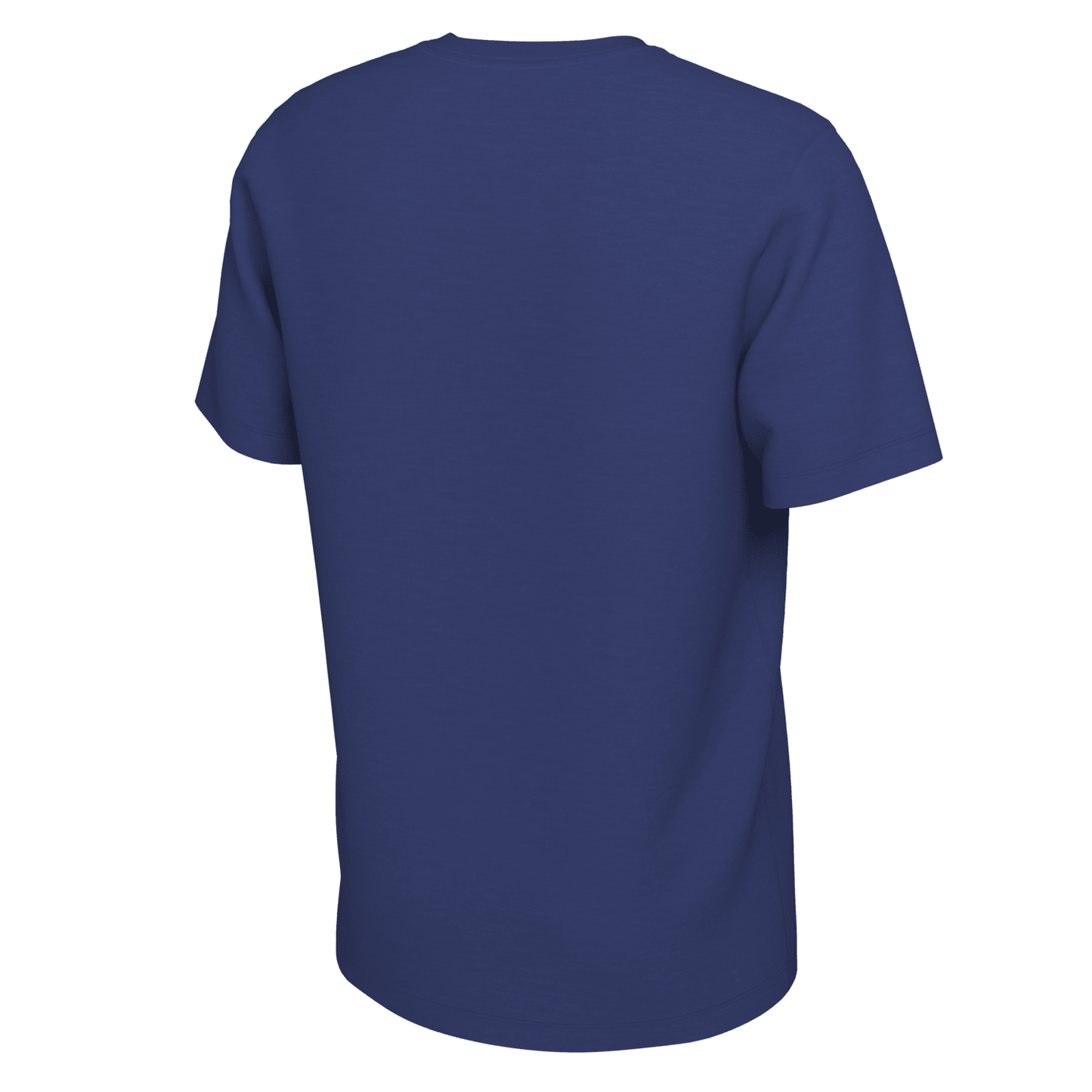Nike Knicks 2024 Playoffs Mantra Tee In Blue - Back View