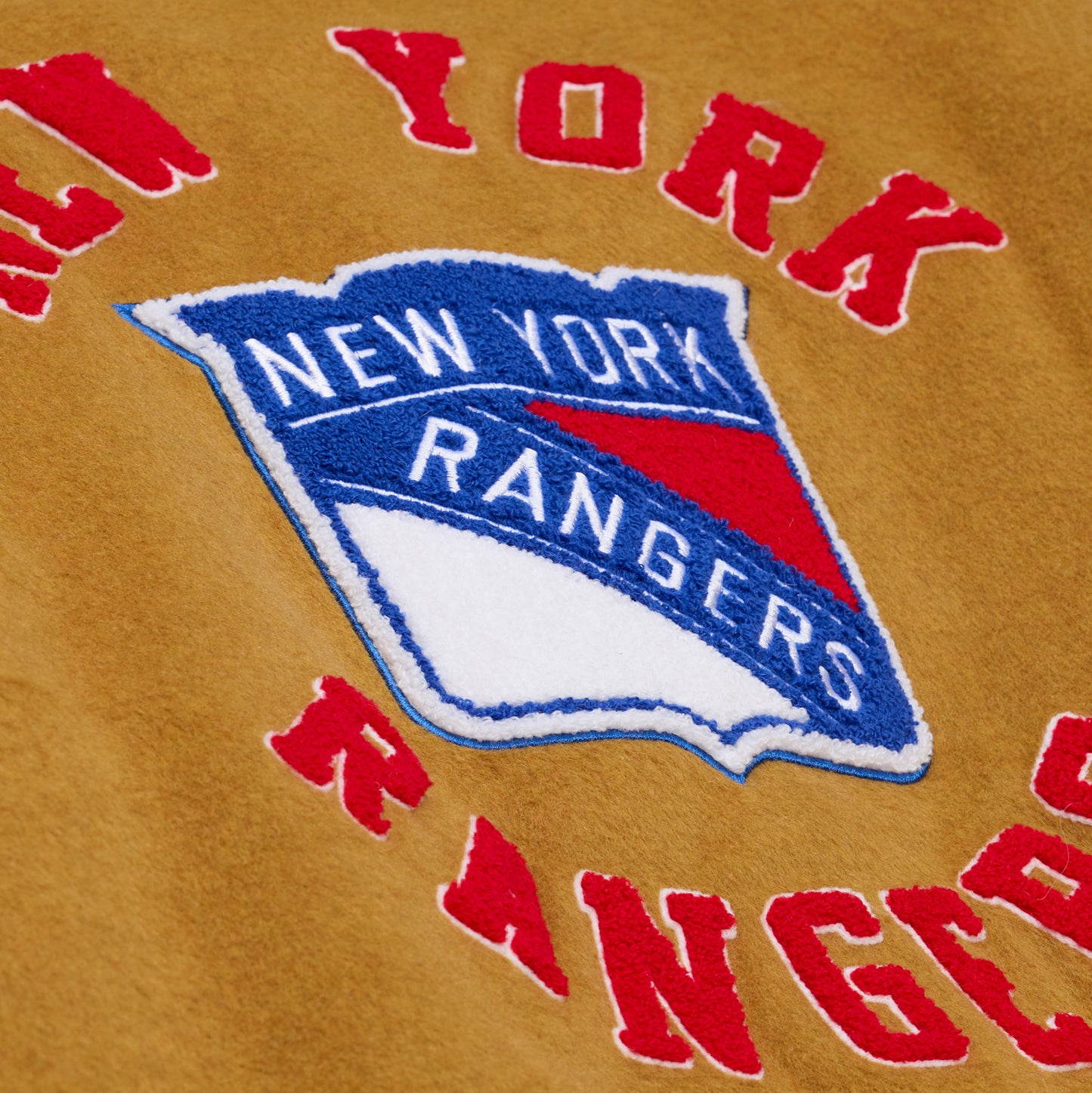 Mitchell & Ness Rangers Dusted Collection Varsity Jacket