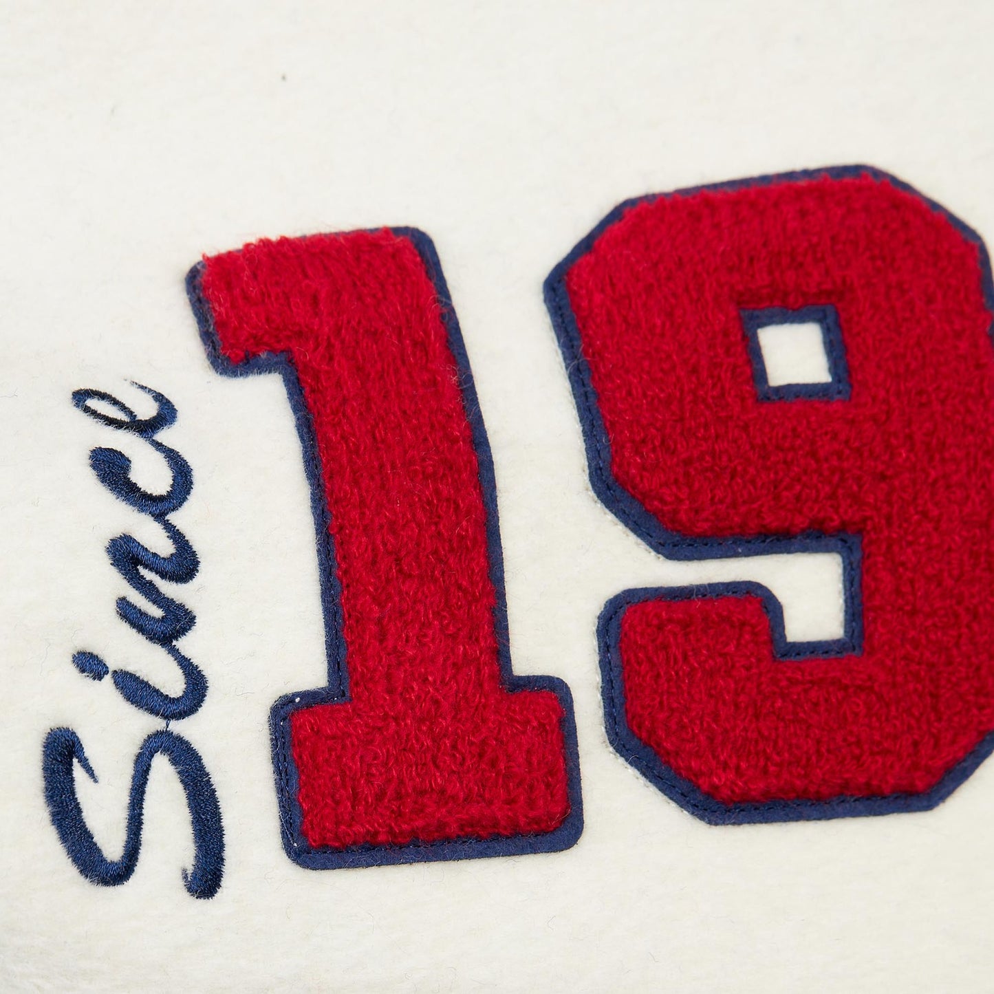 Mitchell & Ness Rangers Team History Varsity Jacket In Blue - Material View