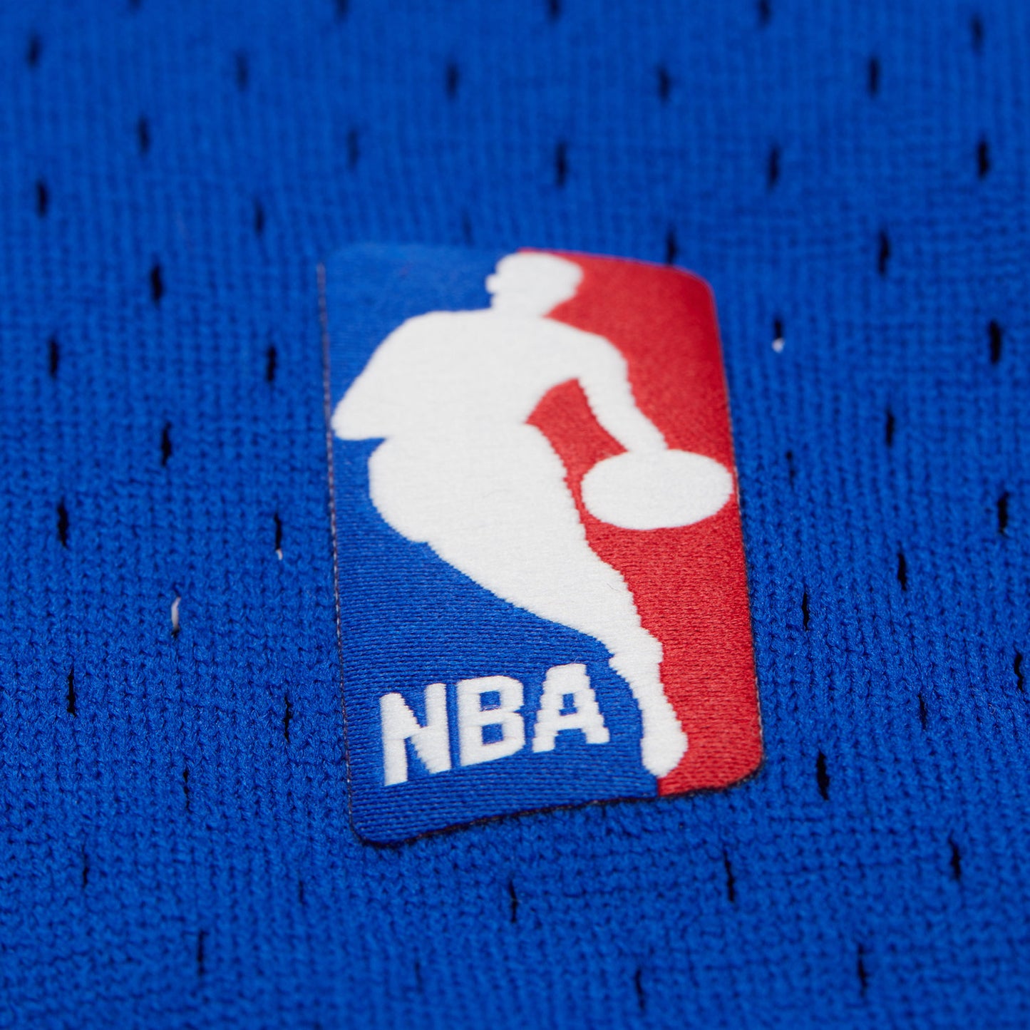 Mitchell & Ness Knicks Carmelo Anthony 2010 Swingman Jersey In Blue - NBA Logo View