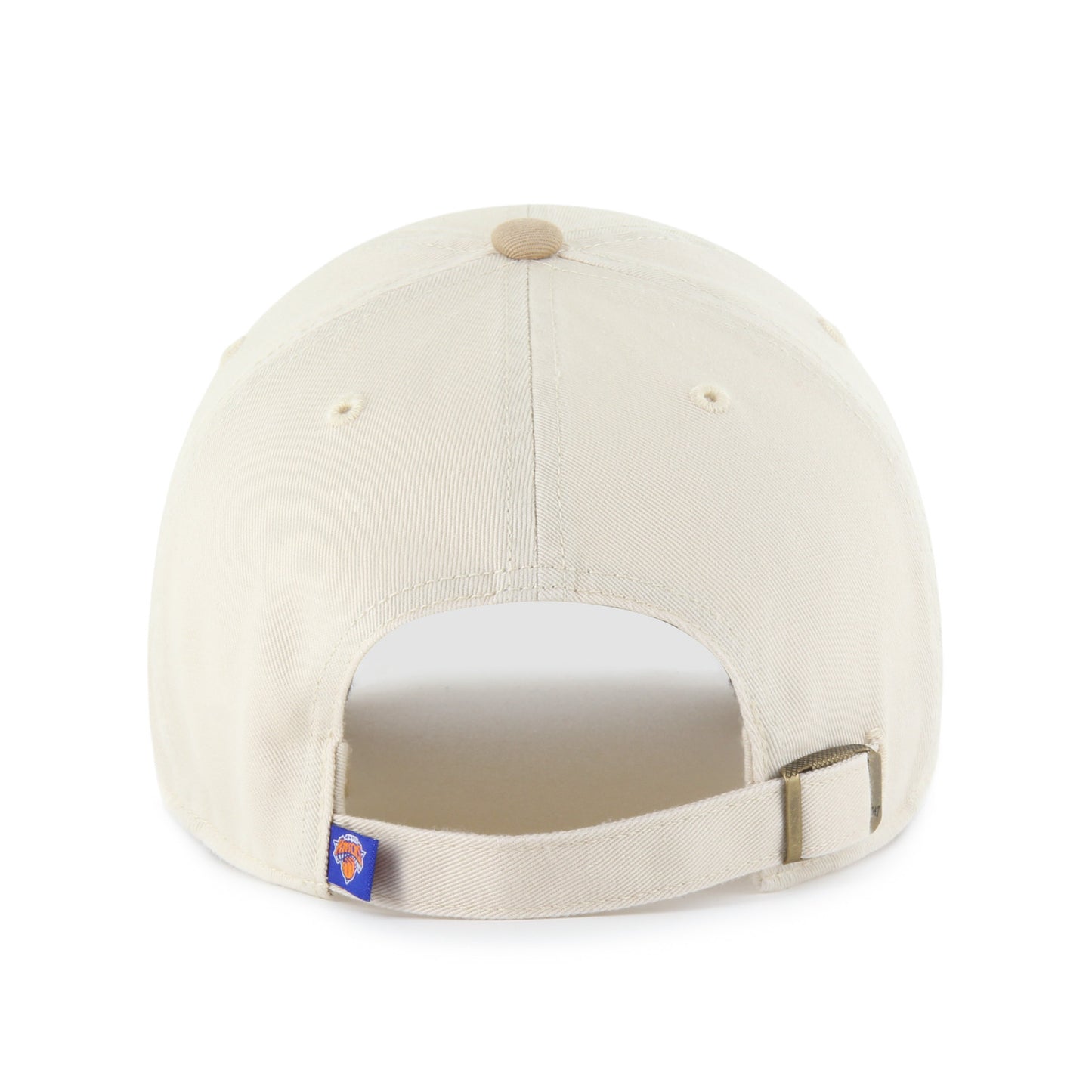 '47 Brand Knicks Natural Two Tone Clean Up In White - Back View
