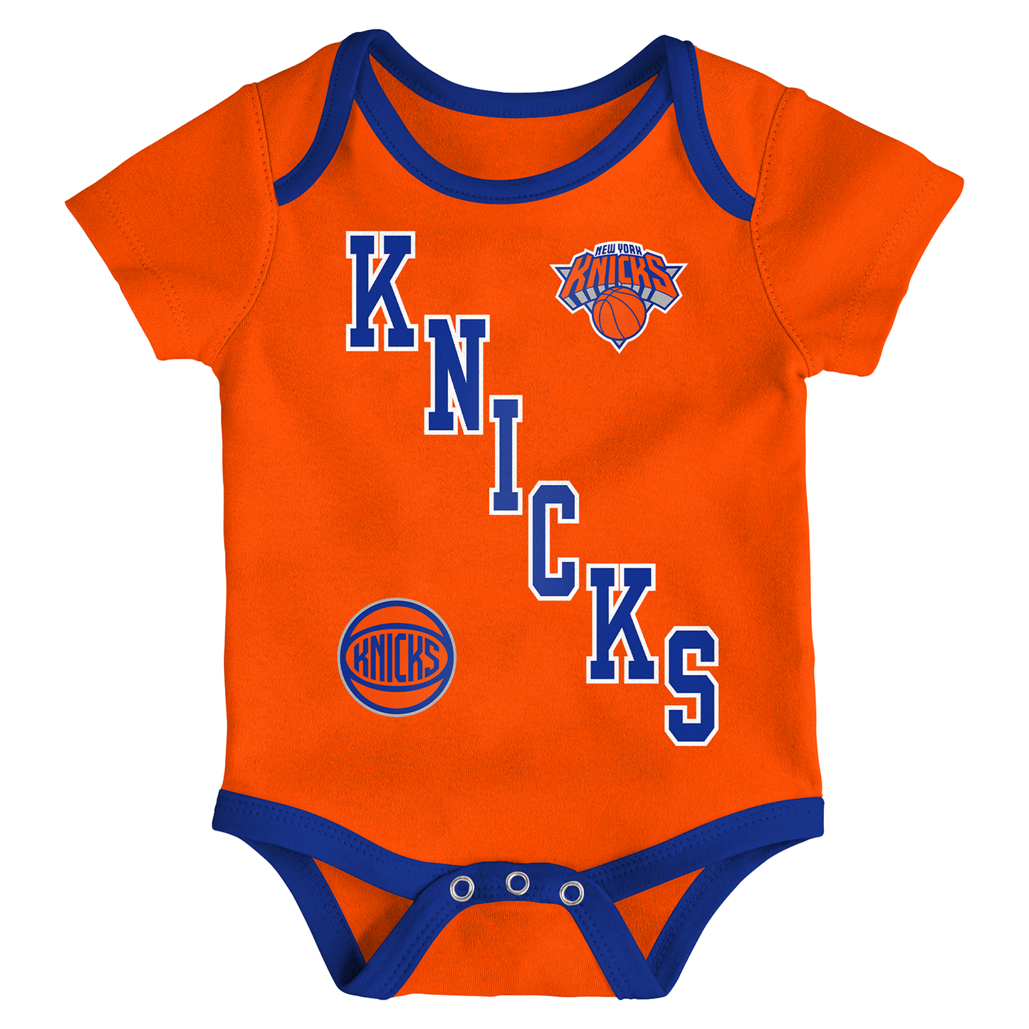 Newborn Knicks Born To Hoop 3 Piece Creeper Set