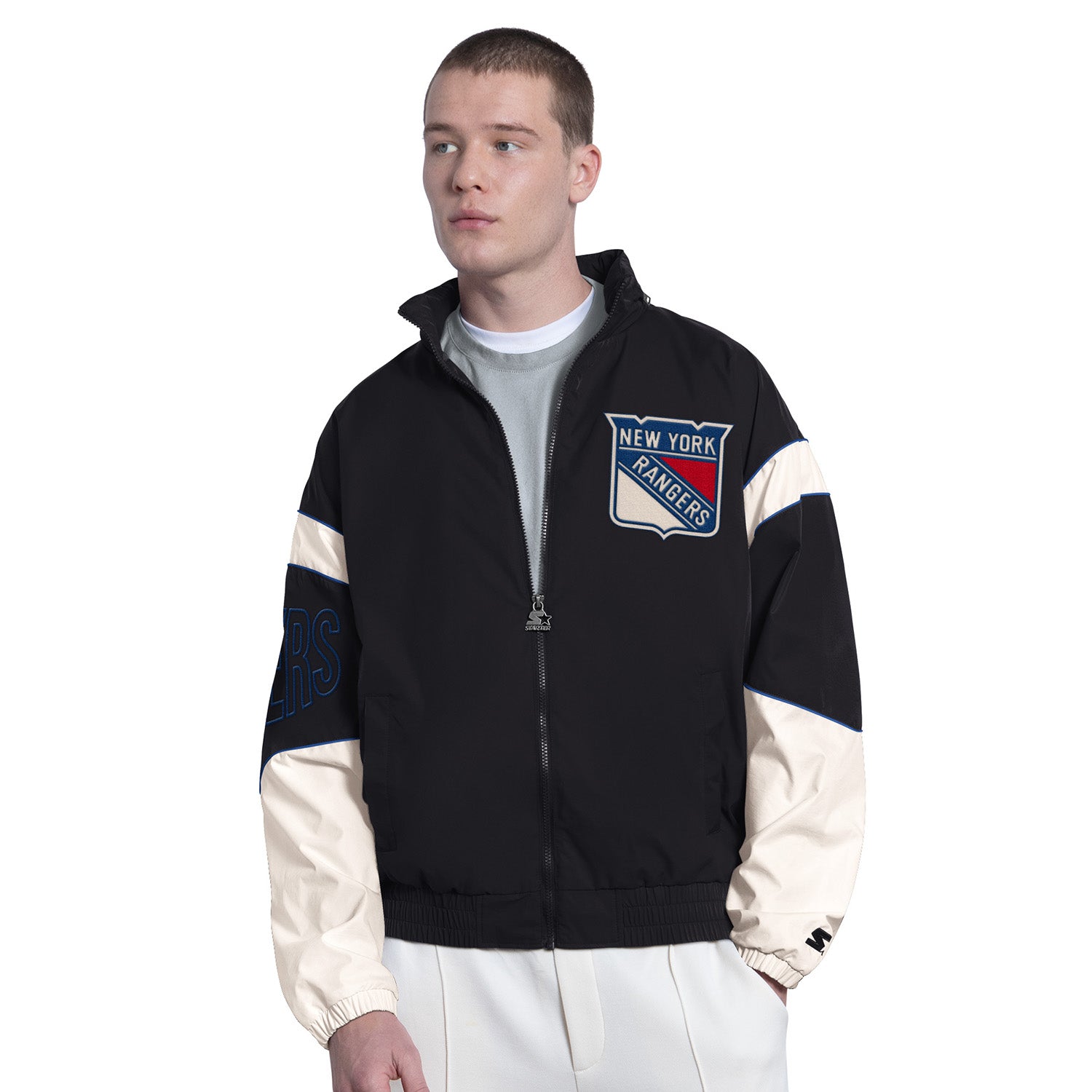 【売り物ジョージ】 RANGER JACKET Sサイズ Starter Rangers Gust Full Zip Nylon Lightweight Jacket – Shop
