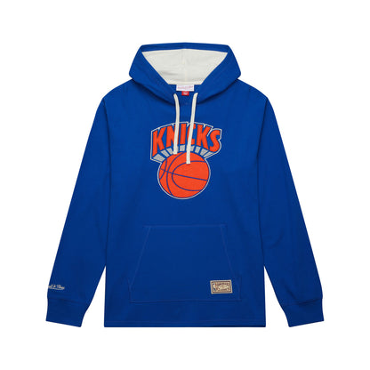 Mitchell & Ness Knicks Vintage Logo Lightweight Thermal Hoodie