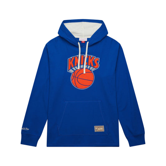 Mitchell & Ness Knicks Vintage Logo Lightweight Thermal Hoodie