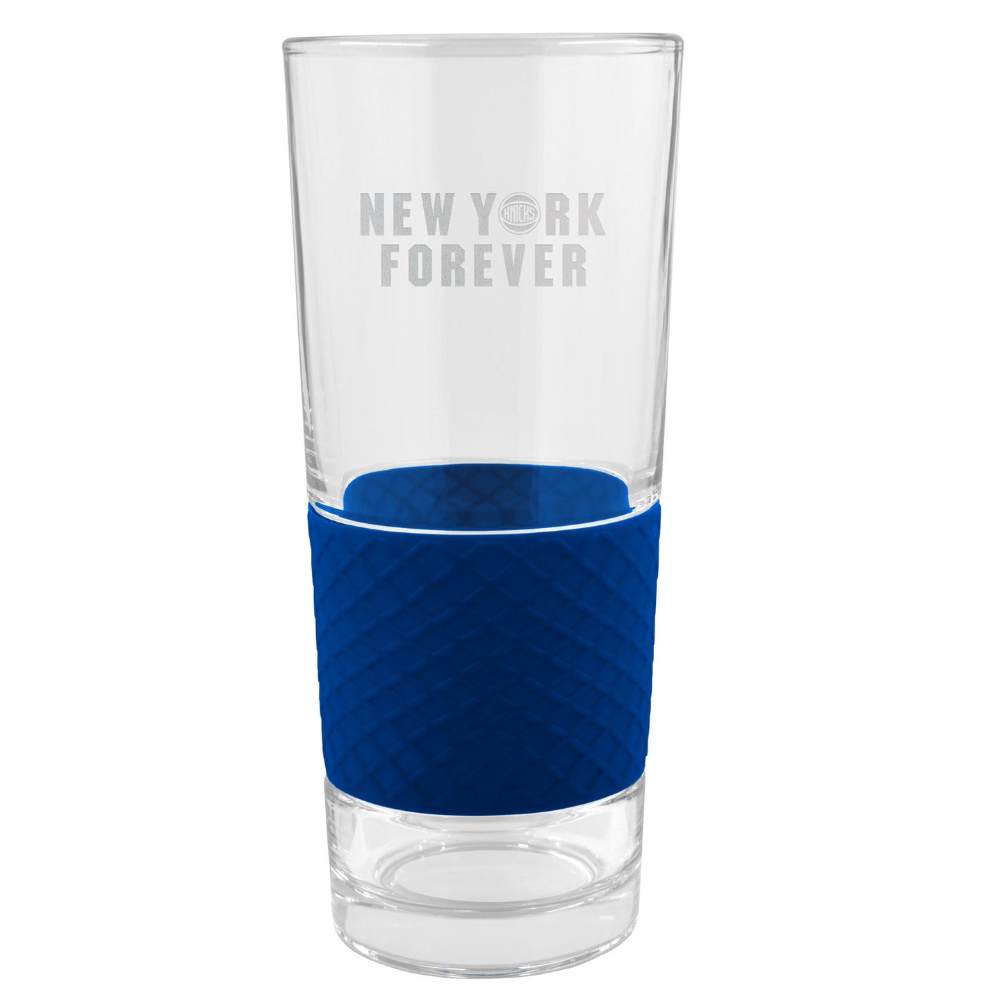 Knicks New York Forever 22oz Score Pint Glass - Front View