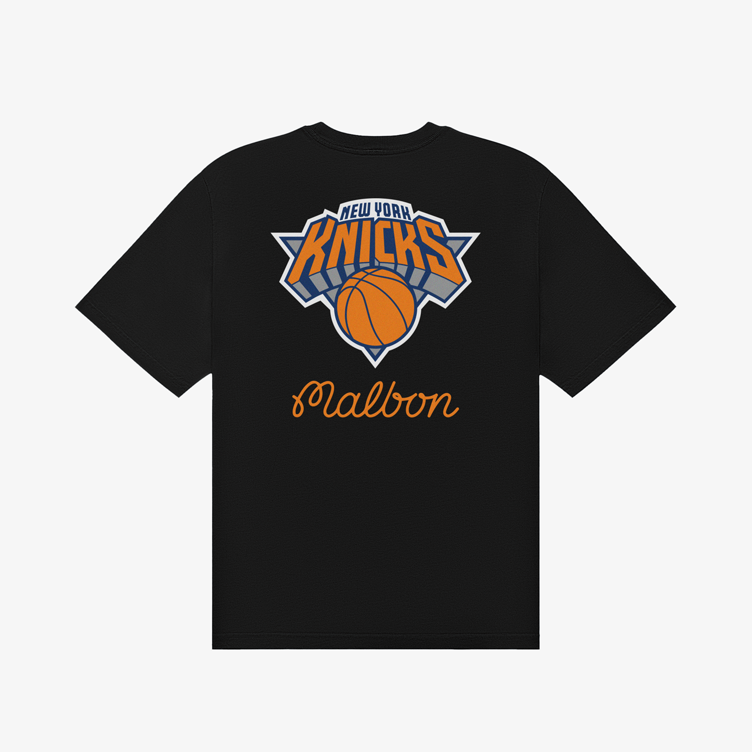 Malbon x Knicks Black Bermuda Courtside Tee – Shop Madison Square