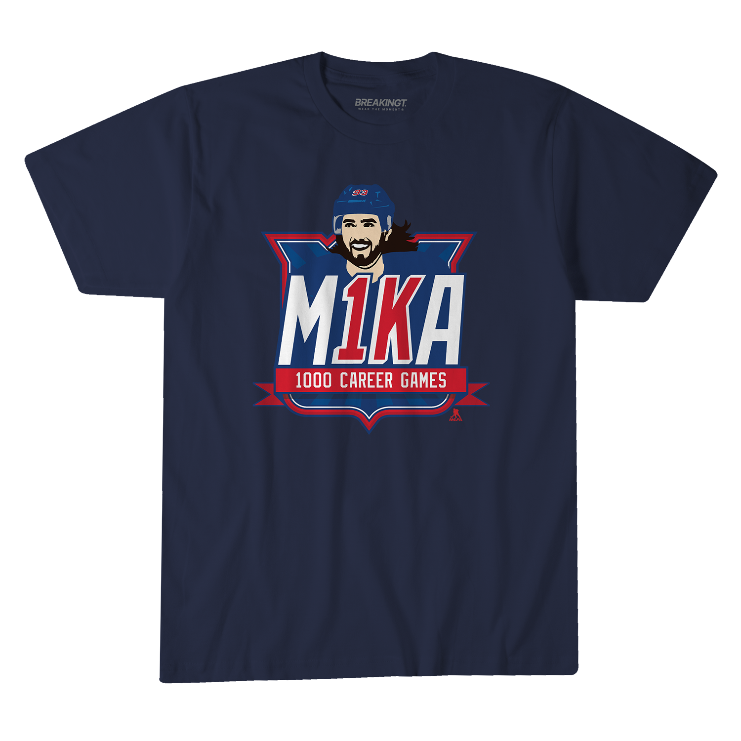 Mika Zibanejad 1000th Game Commemorative Tee – Shop Madison Square