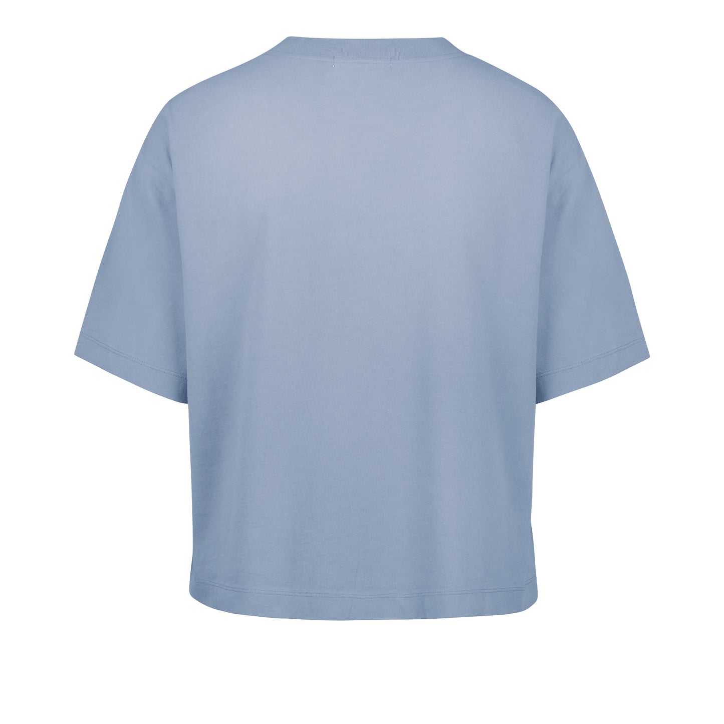 Women's '47 Brand Knicks Windthrow Ravine Crop Tee - Back View