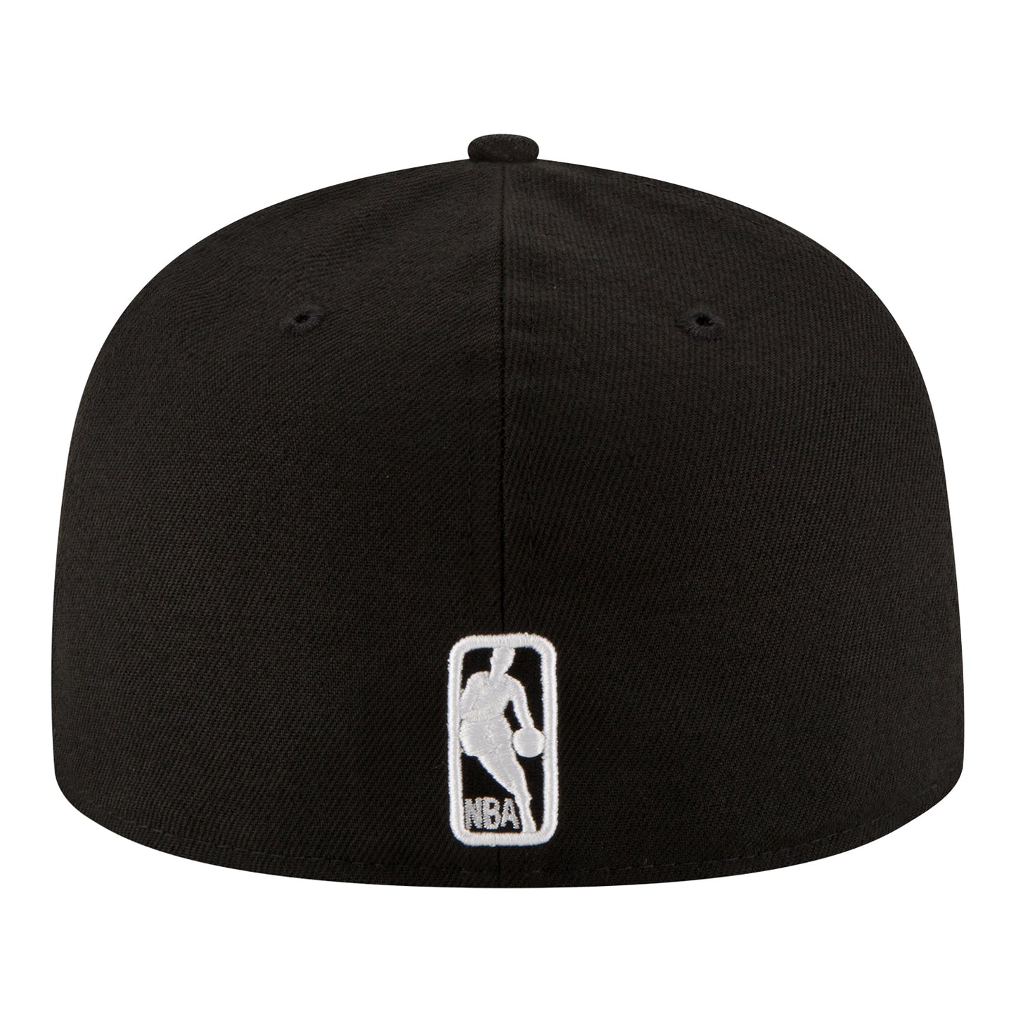 New Era Knicks Black & White 59Fifty Fitted - Back View