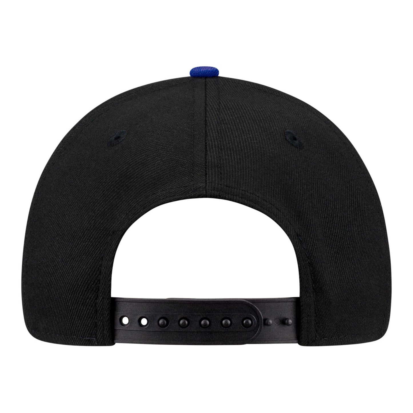 New Era Knicks Script Two-Tone Black/Royal 940 A-Frame Snapback