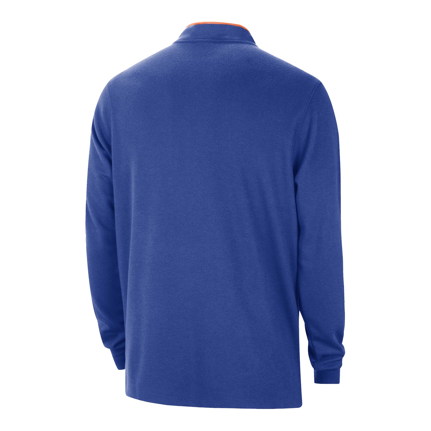Nike Knicks Dri-fit Royal Half Zip Pullover - Back View