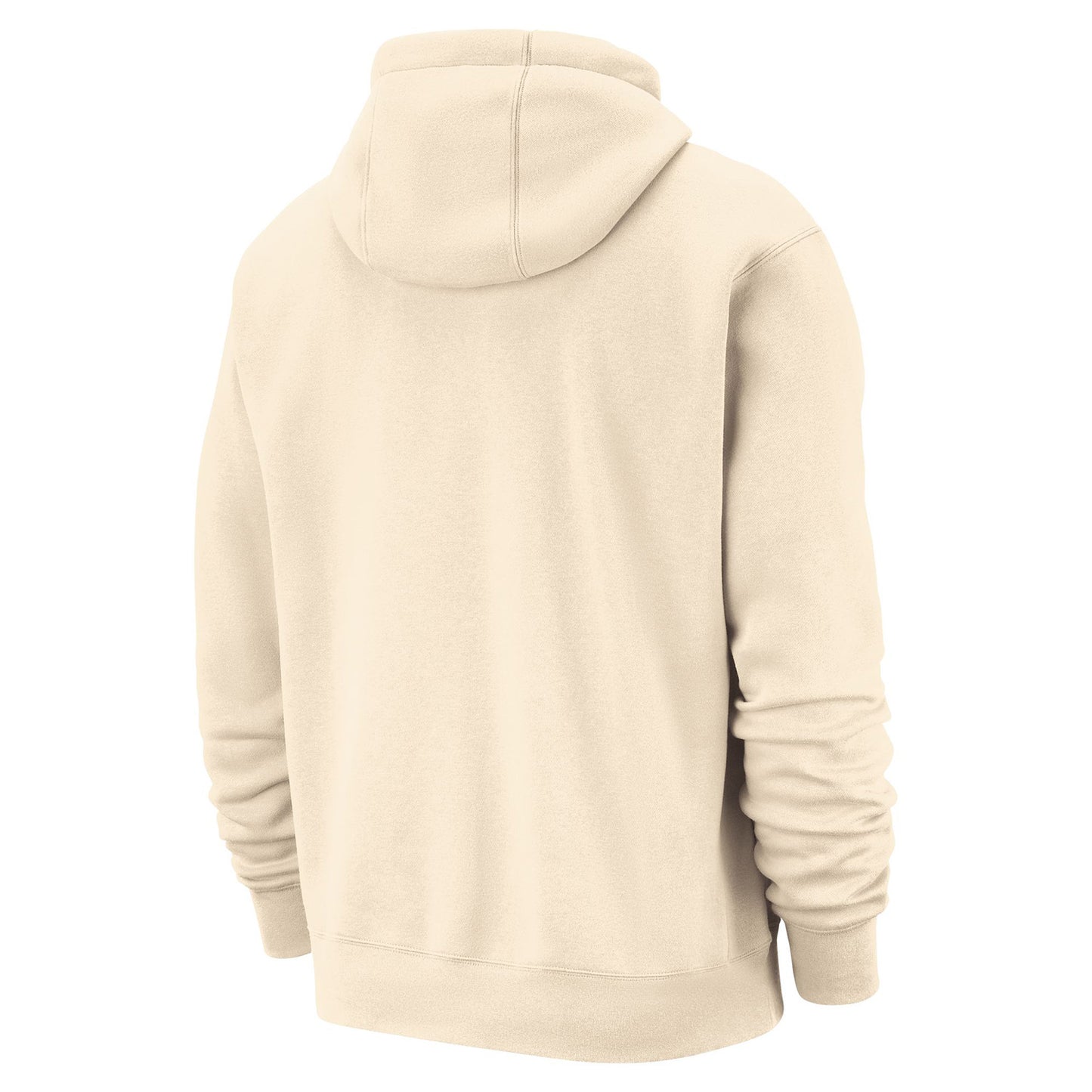Nike Knicks City Edition 2025-26 Cream Wordmark Club Hoodie - Back View