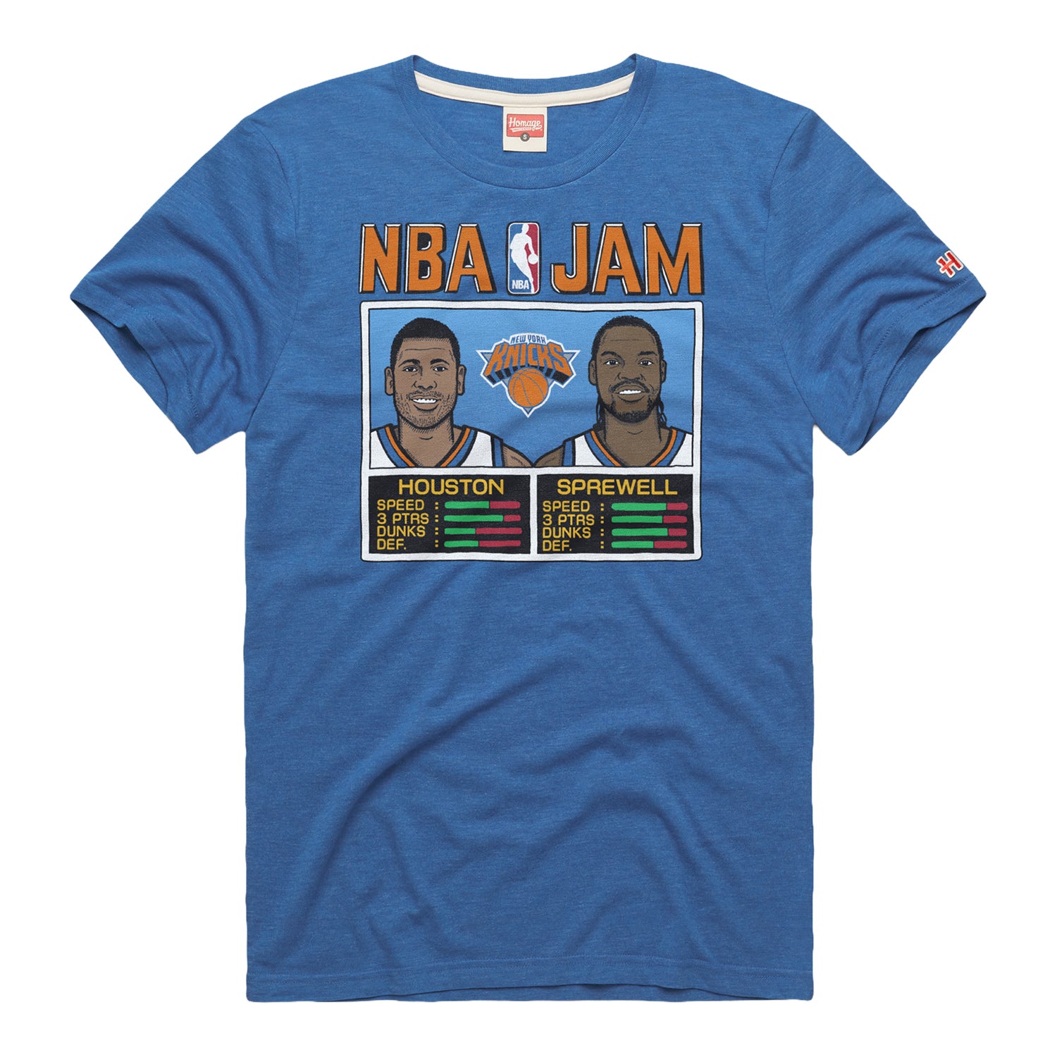 Homage Knicks Sprewell and Houston NBA Jam T-Shirt – Shop Madison