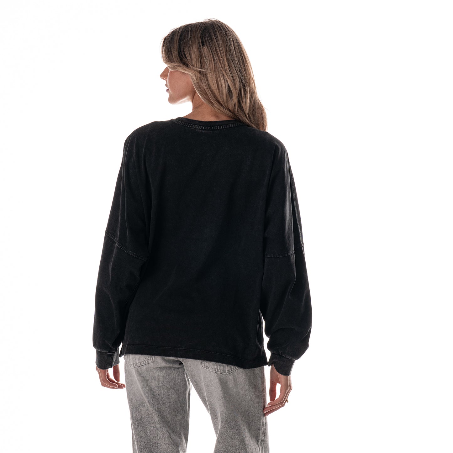 Wild Collective Knicks Premium Heavyweight Longsleeve - Back View